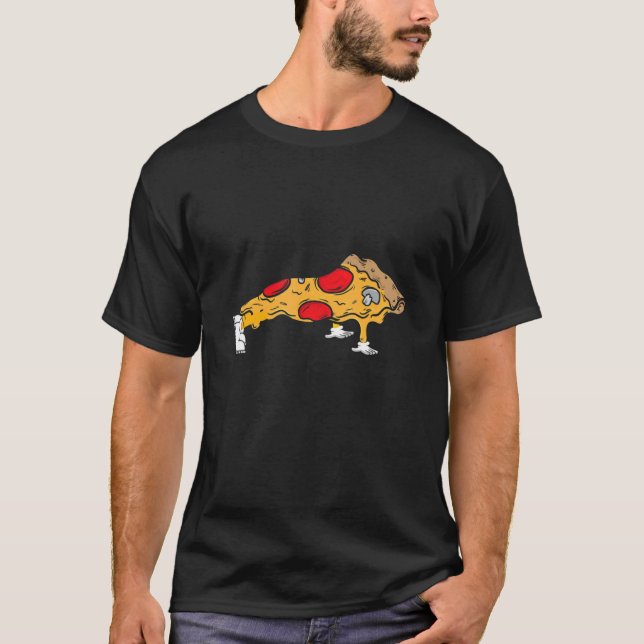 Camiseta Pizza Push Ups Bodybuilding Workup Gym Lift Muslc (Anverso)