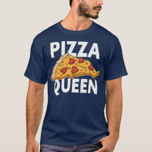Camiseta Pizza Queen Funny Fast Food 23454368