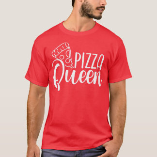 Camiseta Pizza Queen Pasta Lover Food Lover Foodie Design 