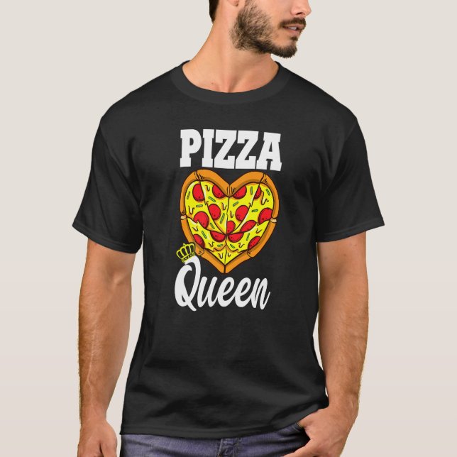 Camiseta Pizza Queen  Pizza Chef (Anverso)