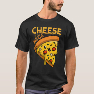Camiseta Pizza Queso de comida Queso Pizza