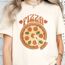 Camiseta Pizza Retro, Pizza Lover, Pizza Tee divertida