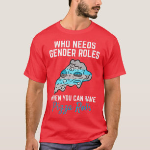 Camiseta Pizza Roll No Roles De Género No Genderflui Binari