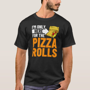 Camiseta Pizza Rolls Cheese Pepperoni Vegan