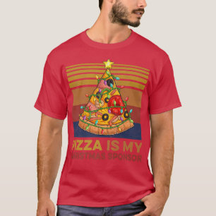 Camiseta Pizza S Para Hombres Mujeres Niños Xmas Pizza Navi