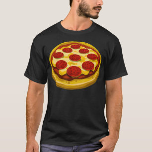 Camiseta Pizza Salami Cheese Pepperoni Lover Regalo Pizza D