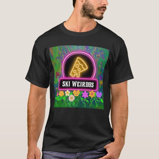 Camiseta Pizza Ski Weirdos OG T-Shirt (Anverso)