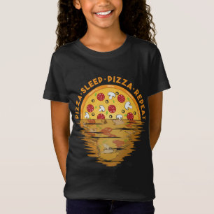 Camiseta Pizza Sleep Pizza Repetir - Fiesta Pizza