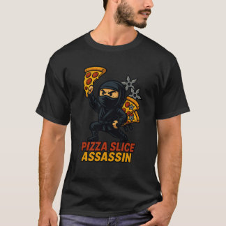 Camiseta Pizza Slice Assassin – Ninja of the Cheesy Shadows