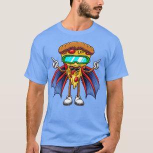 Camiseta Pizza Slice con Wings Divertidos amantes de la piz