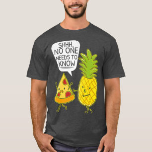Camiseta Pizza Slice Piña Lover Fruta Tropical Alimento 24