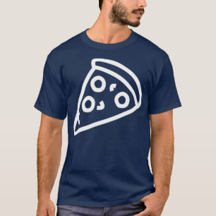 Camiseta Pizza Slice Retro Comida Italiana Desnuda
