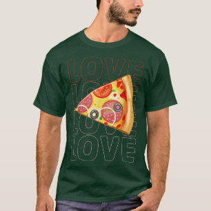 Camiseta Pizza Slice Valentines Parejas Coincidiendo Con El