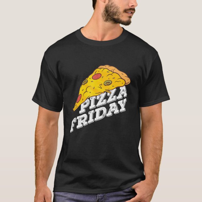 Camiseta Pizza Sliced Foodie Food Pun Pizza (Anverso)