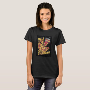 Camiseta Pizza sobre todo