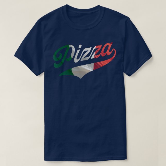 Camiseta Pizza T-Shirt (Diseño del anverso)