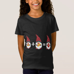 Camiseta Pizza Taco Gnome Navidades divertidos de comida y