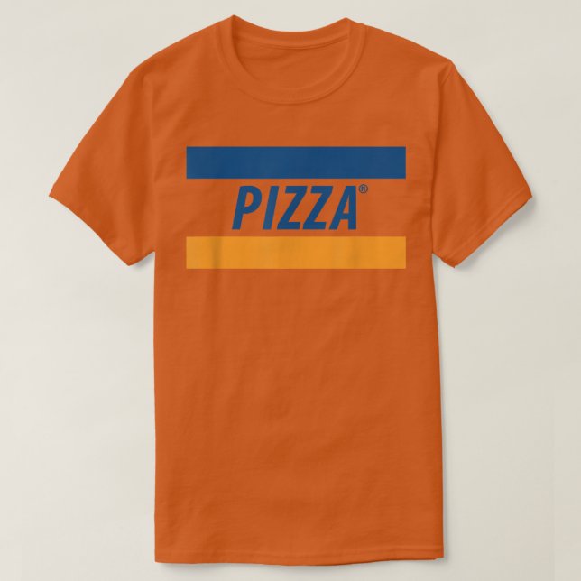 Camiseta Pizza Tarjeta de crédito Viaje de mochilera Gracio (Diseño del anverso)
