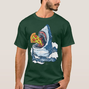 Camiseta Pizza Tiburón Fastfood 23794445