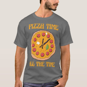 Camiseta Pizza Time All The Time Italiana Dish Pizza 245745