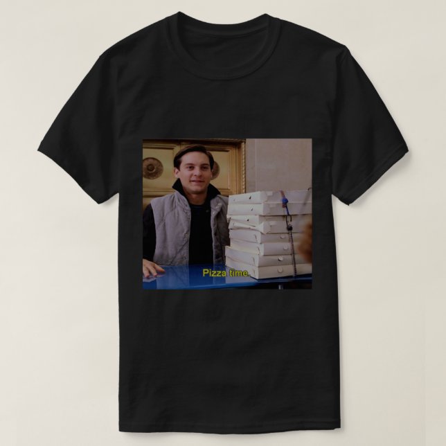 Camiseta Pizza Time Classic T-Shirt (Diseño del anverso)