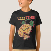Pizza Time Funny Pizza Alarm Clock Pizza Italiana 