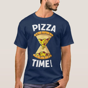 Camiseta Pizza Time Pizza Hourglass Su Pizza Time1178 