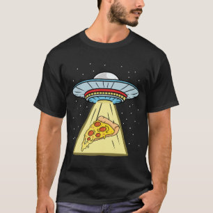 Camiseta Pizza Ufo Abducción Pizza Lover