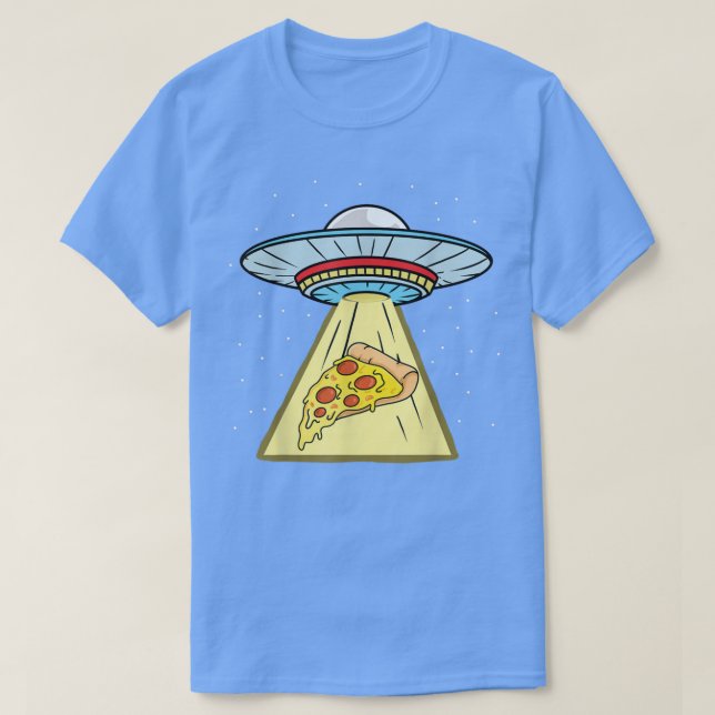 Camiseta Pizza Ufo Secuestro Pizza Lover T-Shirt (Diseño del anverso)