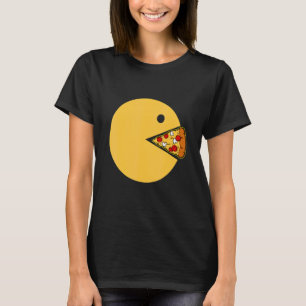 Camiseta Pizza Video Games Computer Pie Chart Pepperoni Che