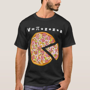 Camiseta Pizza Volume Equation Math Lover