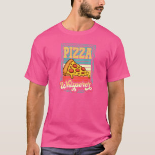 Camiseta Pizza Whisperer Retro Estilo Vintage Pepperoni Piz