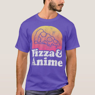 Camiseta Pizza Y Anime515 