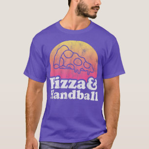 Camiseta Pizza y balonmano 