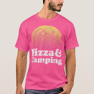 Camiseta Pizza y camping