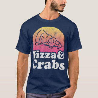 Camiseta Pizza y cangrejos o cangrejo 