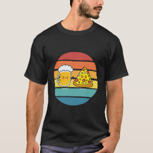 Camiseta Pizza y cerveza
