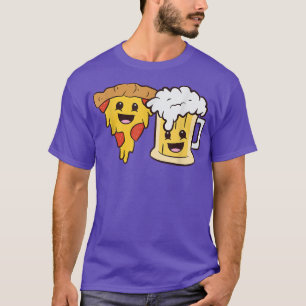 Camiseta Pizza Y Cerveza Comida Par Amor Cerveza Y Pizza 13