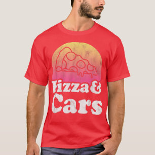 Camiseta Pizza y coches o coche