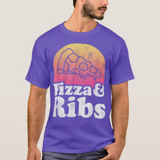 Camiseta Pizza y costillas