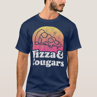 Camiseta Pizza Y Cougars O Cougar 13762920