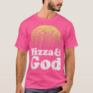 Camiseta Pizza y Dios o Jesús