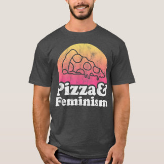 Camiseta Pizza y feminismo