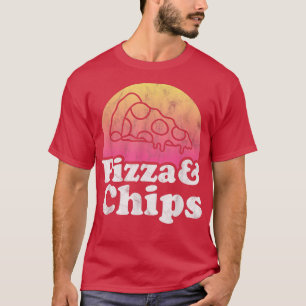 Camiseta Pizza y gatos 