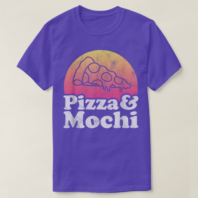 Camiseta Pizza y Mochi  (Diseño del anverso)