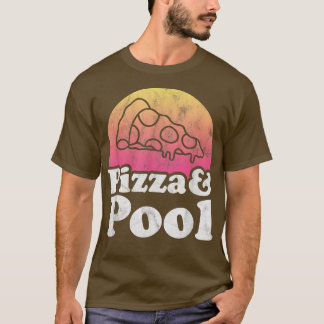 Camiseta Pizza y piscina