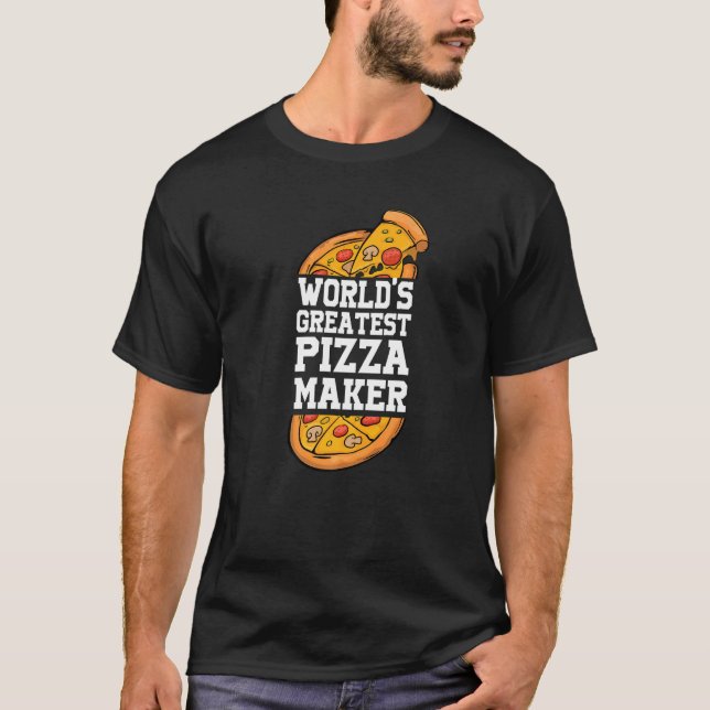 Camiseta Pizza y pizzería más grandes del mundo (Anverso)