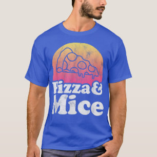 Camiseta Pizza y ratón