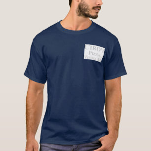 Camiseta Pizza y submarinos del estilo de Nueva York de