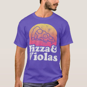 Camiseta Pizza Y Violas O Viola 14242968
